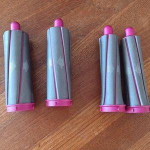 Dyson barrels, size 1.2 and 1.6, set of four